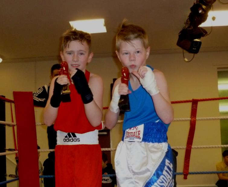 Boxing picture parade from Letterston